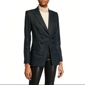 Veronica Beard Leon Dickey jacket in size 18, green houndstooth plus size blazer